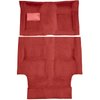 AM1212429 1969-70 American Motors AMX; 4-Speed Shifter; 2-Piece Passenger Area Carpet Set; Cutpile; Dark Red / Carmine - image 2