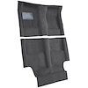 AM1212433 1969-70 American Motors AMX; 4-Speed Shifter; 2-Piece Passenger Area Carpet Set; Cutpile; Graphite - image 1