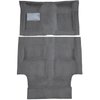 AM1212433 1969-70 American Motors AMX; 4-Speed Shifter; 2-Piece Passenger Area Carpet Set; Cutpile; Graphite - image 2