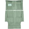 AM1212448 1969-70 American Motors AMX; 4-Speed Shifter; 2-Piece Passenger Area Carpet Set; Cutpile; Willow Green - image 2