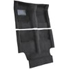 AM1212501 1968 American Motors AMX; 4-Speed Shifter; 2-Piece Passenger Area Carpet Set; Loop; Black - image 2