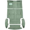 AM1212648 1969-70 American Motors AMX; Hurst 4-Speed Shifter; 5-Piece Complete Molded Carpet Set; Cutpile; Willow Green - image 2