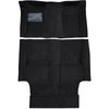 AM1212801 1969-70 American Motors AMX; Hurst 4-Speed Shifter; 2-Piece Passenger Area Carpet Set; Cutpile; Black - image 2