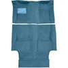 AM1212841 1969-70 American Motors AMX; Hurst 4-Speed Shifter; 2-Piece Passenger Area Carpet Set; Cutpile; Ocean Blue / Bright Bl - image 2