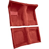 AM1213029 1970-74 American Motors Javelin; Automatic Transmission; 2-Piece Complete Molded Carpet Set; Cutpile; Dark Red / Carmi - image 1