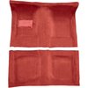 AM1213029 1970-74 American Motors Javelin; Automatic Transmission; 2-Piece Complete Molded Carpet Set; Cutpile; Dark Red / Carmi - image 2
