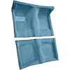 AM1213041 1970-74 American Motors Javelin; Automatic Transmission; 2-Piece Complete Molded Carpet Set; Cutpile; Ocean Blue / Bri - image 1