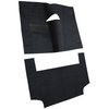 AM1297801 1964-65 American Motors American; 2-Door Convertible; 2-Piece Complete Molded Carpet Set; Loop; Black - image 2