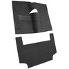 AM1297901 1964-65 American Motors American; 2-Door Convertible; 2-Piece Complete Molded Carpet Set; Cutpile; Black - image 2