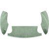 AM1302748 1969-70 American Motors AMX; 3-Piece Cargo Area Carpet Set; Cutpile; Willow Green - image 2
