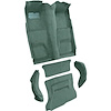 AM1386614 1972-78 American Motors Gremlin; 5-Piece Complete Molded Carpet Set; Cutpile; Light Jade Green - image 1