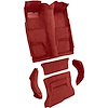AM1386621 1972-78 American Motors Gremlin; 5-Piece Complete Molded Carpet Set; Cutpile; Oxblood - image 1