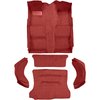 AM1386621 1972-78 American Motors Gremlin; 5-Piece Complete Molded Carpet Set; Cutpile; Oxblood - image 2