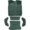 AM1386646 1972-78 American Motors Gremlin; 5-Piece Complete Molded Carpet Set; Cutpile; Jade Green - image 2