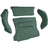 AM1386814 1972-78 American Motors Gremlin; 4-Piece Cargo Area Carpet Set; Cutpile; Light Jade Green - image 1