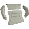 AM1386836 1972-78 American Motors Gremlin; 4-Piece Cargo Area Carpet Set; Cutpile; Almond - image 1