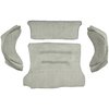 AM1386836 1972-78 American Motors Gremlin; 4-Piece Cargo Area Carpet Set; Cutpile; Almond - image 2
