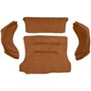 AM1386852 1972-78 American Motors Gremlin; 4-Piece Cargo Area Carpet Set; Cutpile; Nutmeg - image 2