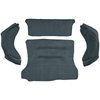 AM1386853 1972-78 American Motors Gremlin; 4-Piece Cargo Area Carpet Set; Cutpile; Blue - image 2