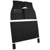 AM1700001 1958-60 American Motors American; 2 or 4 Door Sedan; 4-Piece Complete Molded Carpet Set; Loop; Black - image 2