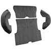 AM1714201 1978-79 AMC Hornet, Concord; 2-Door Hatchback; w/o Hidden Compartment; 4-Piece Cargo Area Carpet Set; Cutpile; Black - image 2