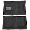 AM1715601 1969-73 AMC Ambassador, Rebel; 2-Door; 4-Speed Shifter; 2-Piece Complete Molded Carpet Set; Cutpile; Black - image 1