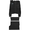 AM1750801 1970-73 American Motors Hornet; 4-Door Wagon; 3-Piece Complete Molded Carpet Set; Loop; Black - image 1