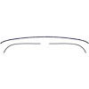 ATS6566 1965-66 AMC Rambler Ambassador; Convertible Top Rear Tack Strip Bow Set; Tacking Rail; Trimstick; 3-Piece - image 1