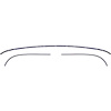 ATS6768 1967-68 AMC Rambler Ambassador; Convertible Top Rear Tack Strip Bow Set; Tacking Rail; Trimstick; 3-Piece - image 1