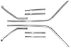 Door Window Frame Molding Set 1968-1972 Nova 2-Door - image 1
