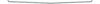 1962 FULLSIZE CHEVY PASSENGER GRILL TOP MOLDING - image 1