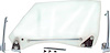 B1081 Door Window Glass Assembly 1968-69 Camaro, Firebird; Clear Glass; Passenger Side