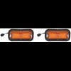 Park Lamp Assembly 1964 Chevy Impala, Full-Size Car - Amber Lens - image 2