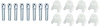 Headlamp Adjustment Screw for 1962-1964 Chevrolet Bel Air, Biscayne, Impala [1/4-28 X 1] - image 1
