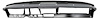 B1642 1966-67 Chevy II Nova; Instrument Dash Panel; EDP Coated - image 1