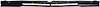B1700C Front Bumper Filler Panel 1964 Impala, Bel Air, Biscayne; EDP Coated - image 1