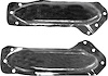 B1705 B-Pillar Support Braces 1967-69 Camaro, Firebird; Convertible; Pair - image 1