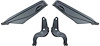 B17056 1966 Impala, Bel Air, Biscayne, Caprice; Front Bumper Bracket Set ; 4 Piece Set - image 1