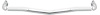 B17065 Front Bumper Set 1965 Impala, Biscayne, Bel Air, Chrome, 3 Piece Set - image 1