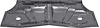 Reproduction Rear Seat Floor Pan 1962-1964 Impala/Full-Size - image 1
