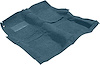 B1723B04 Molded Loop Carpet Set 1971-72 Impala/Full Size 2-Door Bright Blue - image 1