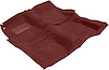 B1723B21 Molded Loop Carpet Set 1973 Impala/Full Size 2-Door Maroon - image 1