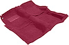 B1723P49 Molded Cut Pile Carpet Set 1974-76 Impala/Full Size 2-Door Light Oxblood - image 1