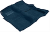 B1743P12 Molded Cut Pile Carpet Set 1974-76 Impala/Full Size 4-Door Hardtop Dark Blue - image 1