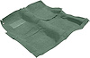 B1743P35 Molded Cut Pile Carpet Set 1974-75 Impala/Full Size 4-Door Hardtop Willow Green - image 1