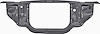 B1755A Radiator Support-1965-66 Impala, Bel Air, Biscayne, Caprice; EDP Coated - image 1