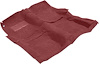 B1817P45 Molded Cut Pile Carpet Set 1987 Chevrolet Full-Size 2-Door Light Maroon - image 1