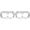 B239380 1962 Impala, Biscayne, Bel Air; Headlamp Bezel Set; Pair - image 3