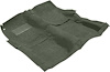 B3020B19 Molded Loop Carpet Set With Mass Backing 1969 Impala/Full Size 2-Door With Automatic Moss Green - image 1
