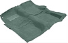 B3975B42 Tailored Loop Carpet Set 1958 Impala/Full Size 2-Door Hardtop/Convertible Light Green - image 1